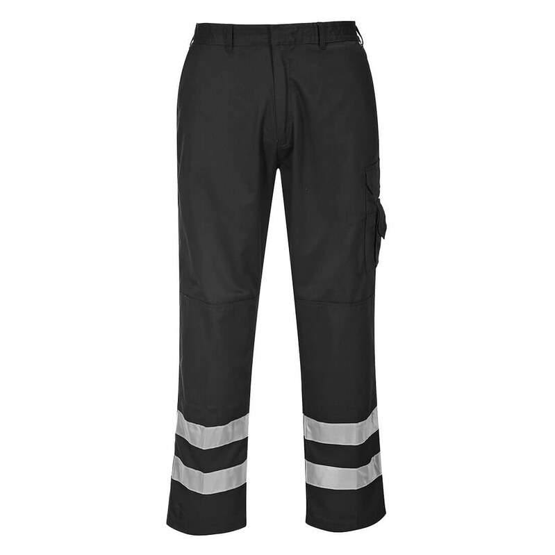 PORTWEST IONA SAFETY S917 - Reflexní kalhoty - černá