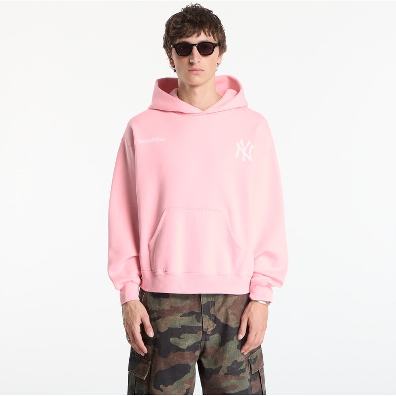 Mikina Sporty & Rich Yankees Curve Hoodie UNISEX Candy M