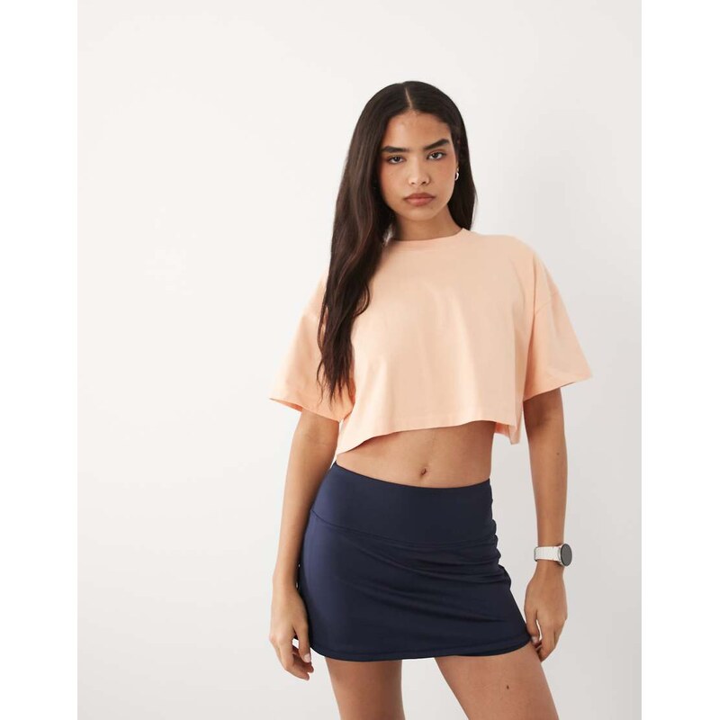4505 Icon heavyweight cotton cropped t-shirt with quick dry