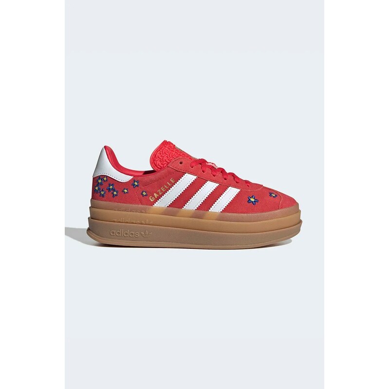 adidas Originals GAZELLE BOLD sneakers boty dětské semišové