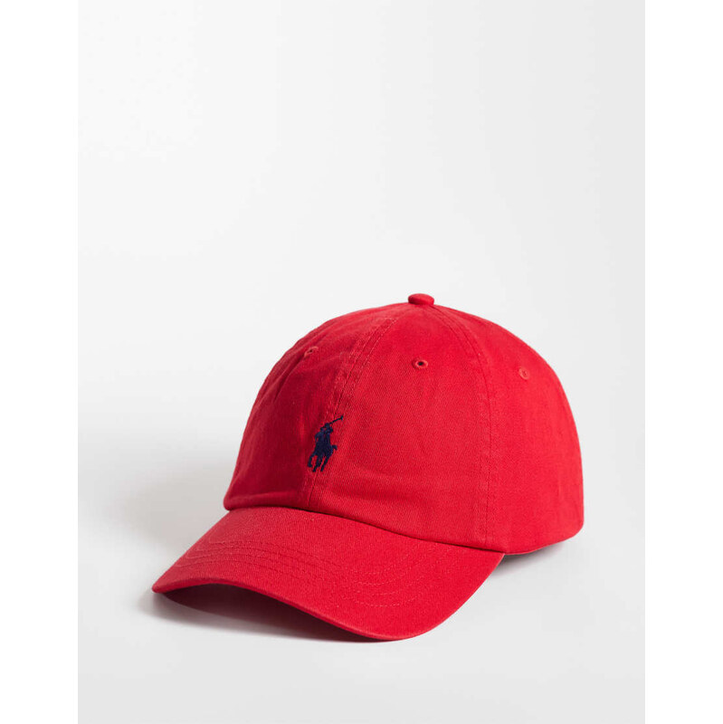 Polo Ralph Lauren icon logo baseball cap in red