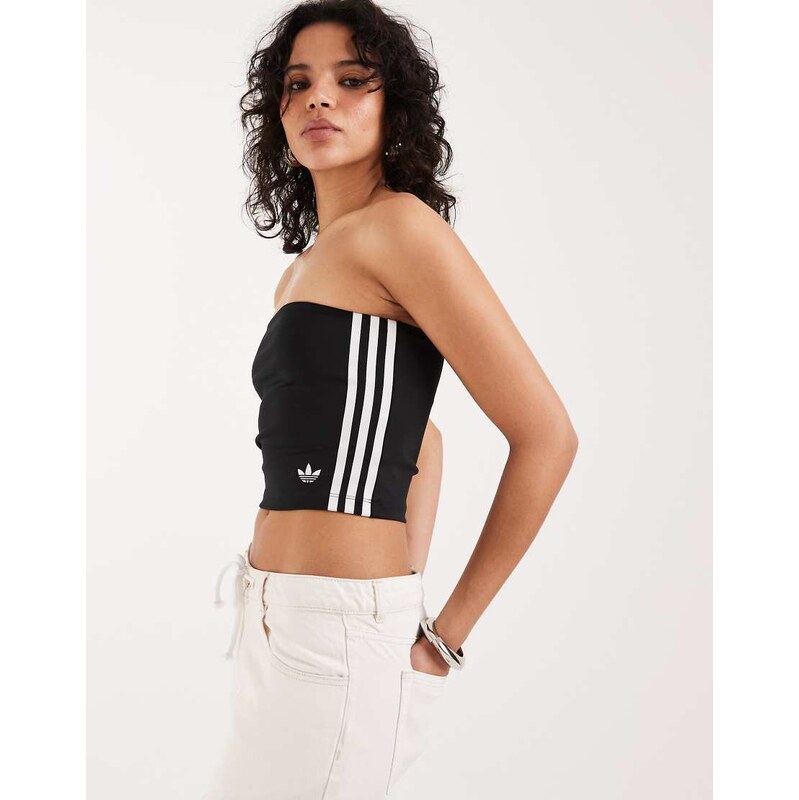 adidas Originals tube top in black