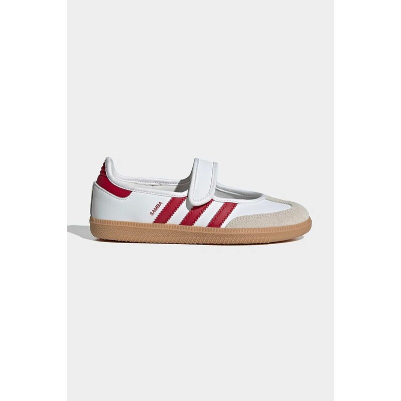 adidas Originals SAMBA JANE baleríny dětské kožené