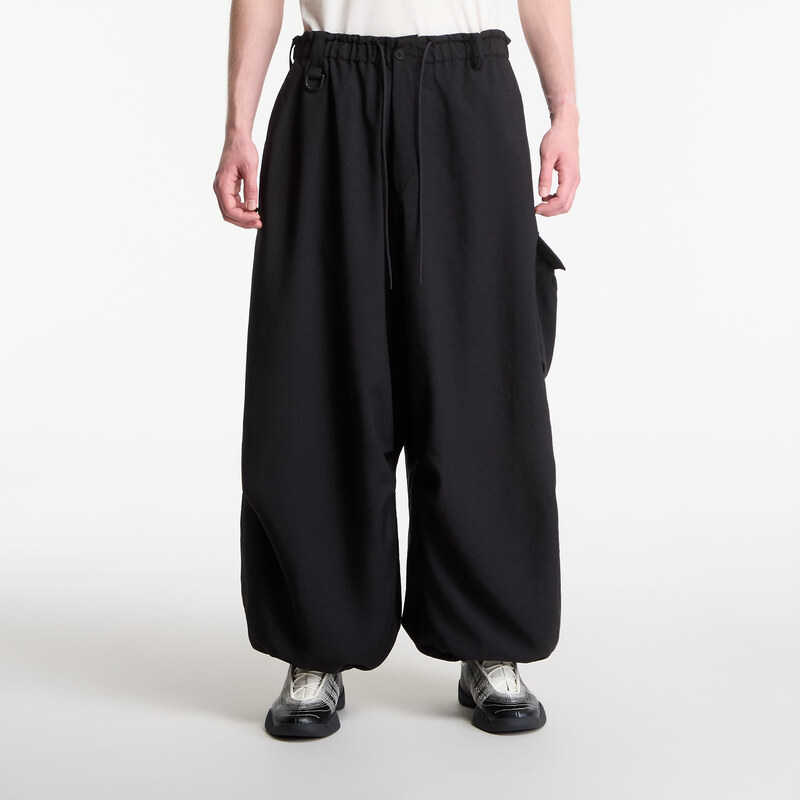 Kalhoty Y-3 Sport Uniform Wide Cargo Pants UNISEX Black XL