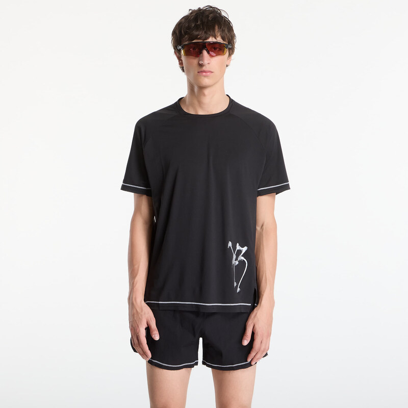 Košile Y-3 x Chito Graphic Running Short Sleeve Tee Black M