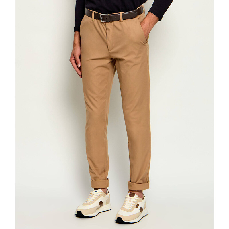 BOSS BLACK Kalhoty chino P-Kaiton1-Zip | Slim Fit