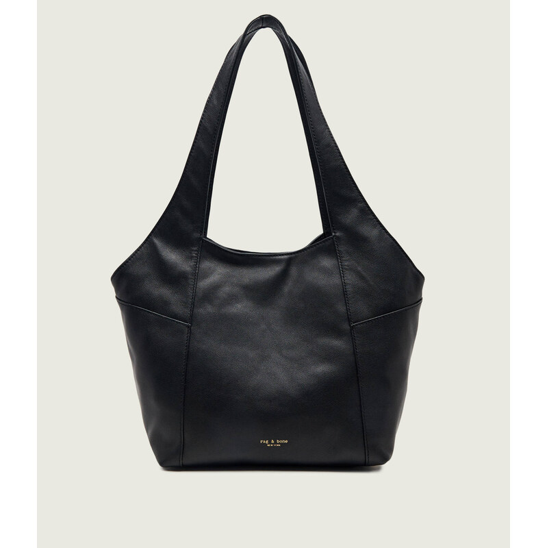 Rag&Bone Kožená kabelka shopper Brayton