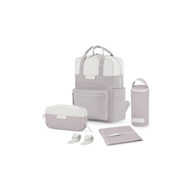 Kapten & Son Batoh Bergen Pro Diaper barvy bláta / světle šedá