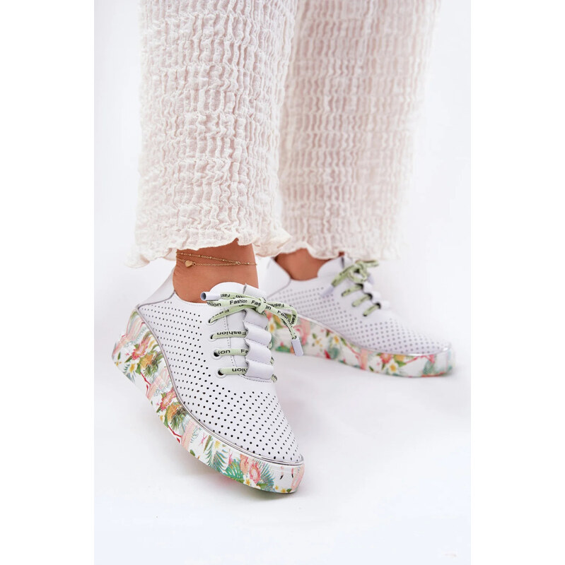 Dámské polobotky 54C1807 zelené - Step in style