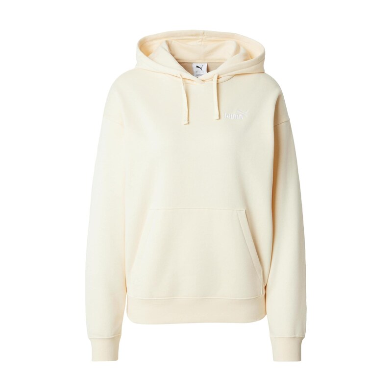 PUMA Sportovní mikina ESS Small No 1 žlutá / bílá