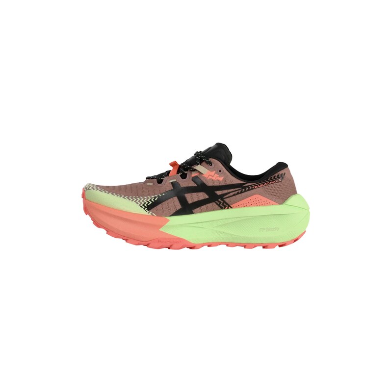 ASICS Běžecká obuv TRABUCO MAX 5 světle zelená / burgundská