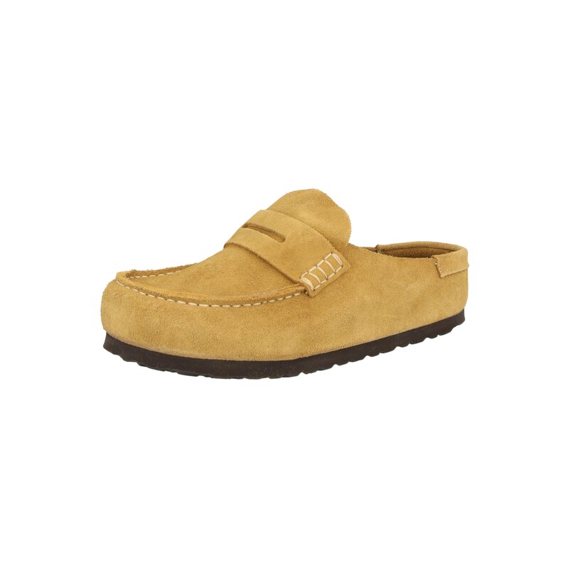BIRKENSTOCK Mokasíny Naples světle hnědá