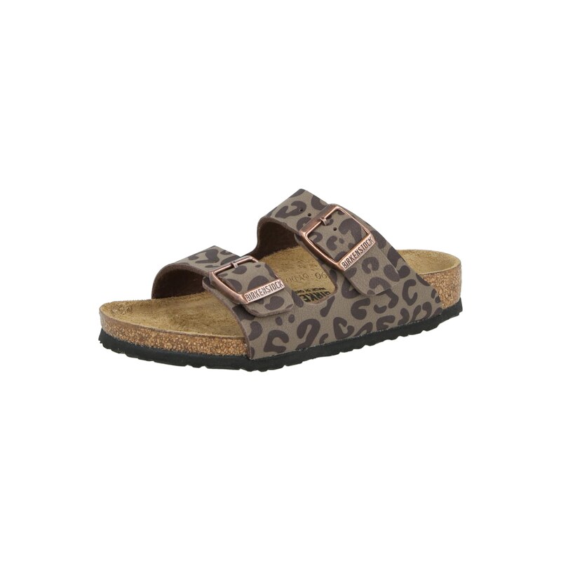 BIRKENSTOCK Otevřená obuv Arizona hnědá / černá
