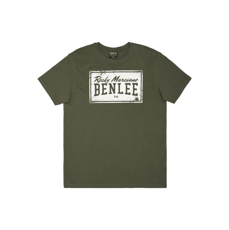 Benlee Tričko BOXLABEL olivová