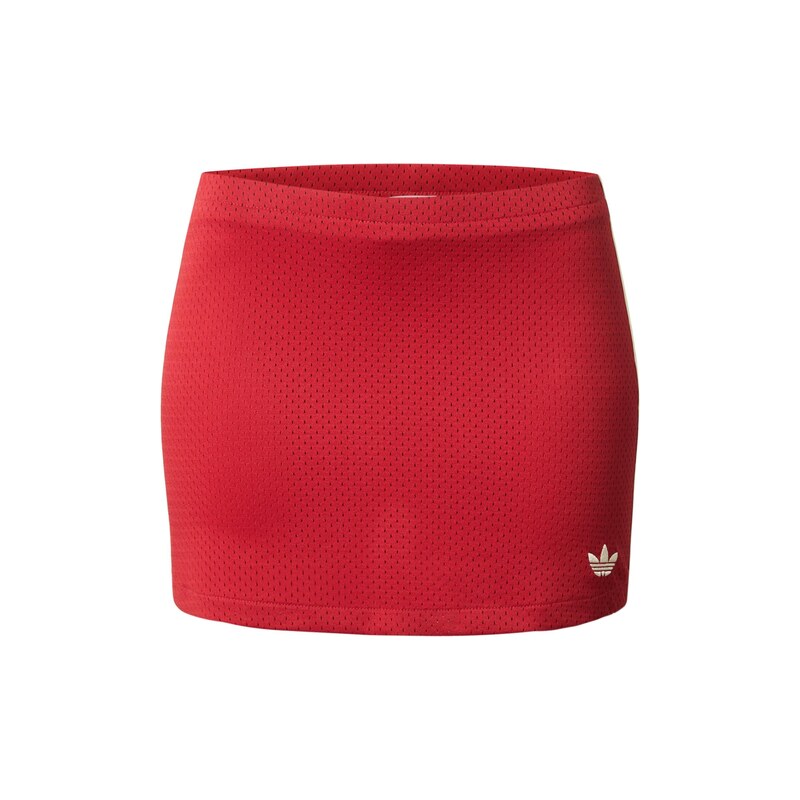 ADIDAS ORIGINALS Sukně červená / bílá