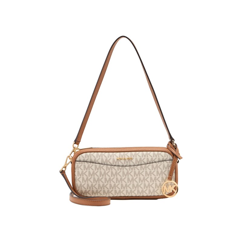 MICHAEL Michael Kors Taška přes rameno písková / koňaková