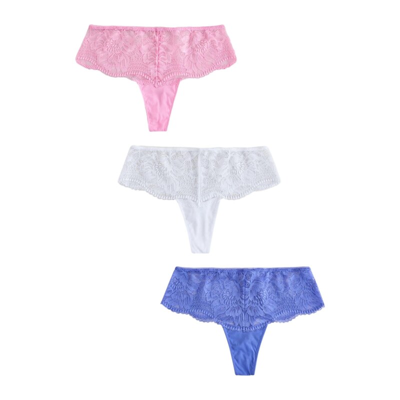 Next Tanga královská modrá / růžová / bílá