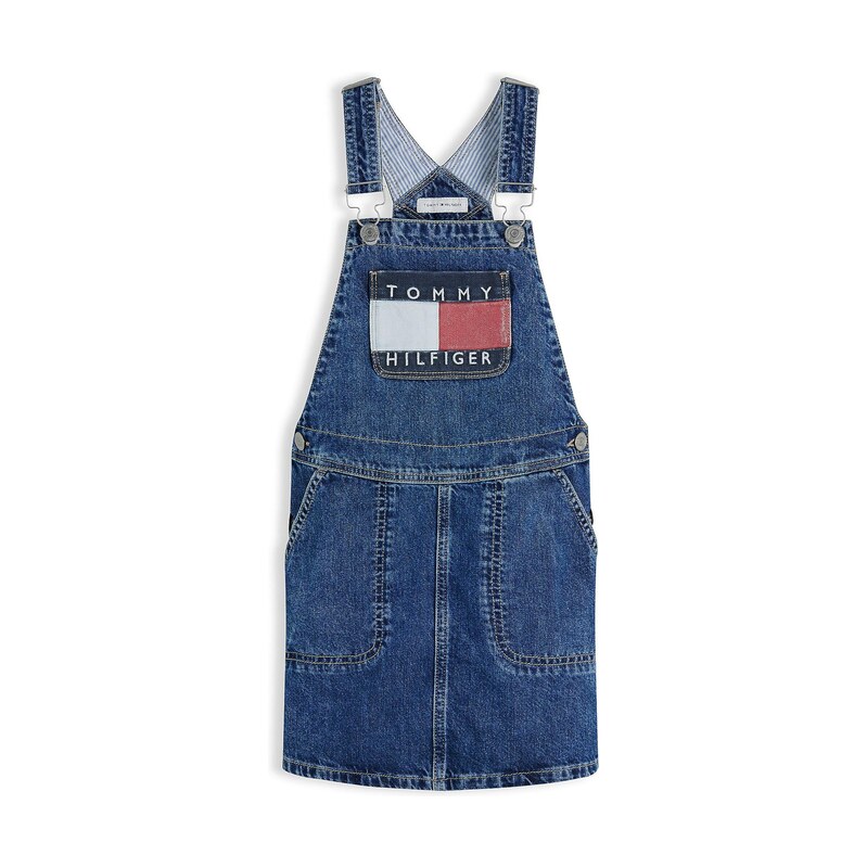 TOMMY HILFIGER Sukně Heritage námořnická modř / modrá džínovina