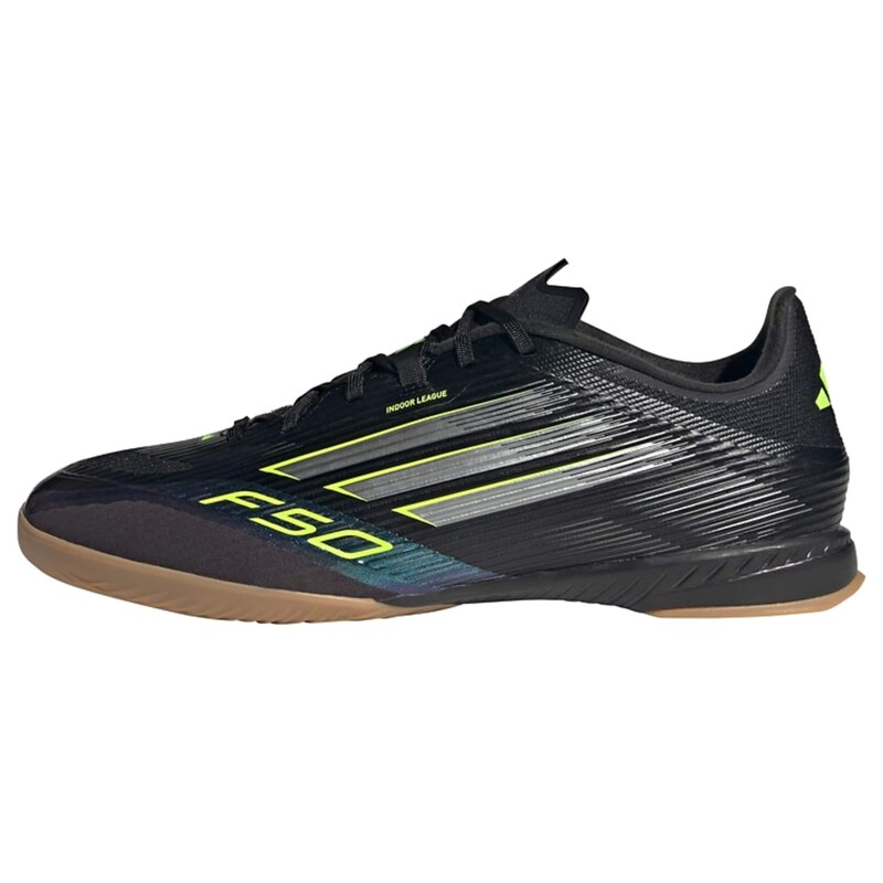 ADIDAS PERFORMANCE Kopačky F50 League svítivě žlutá / stříbrně