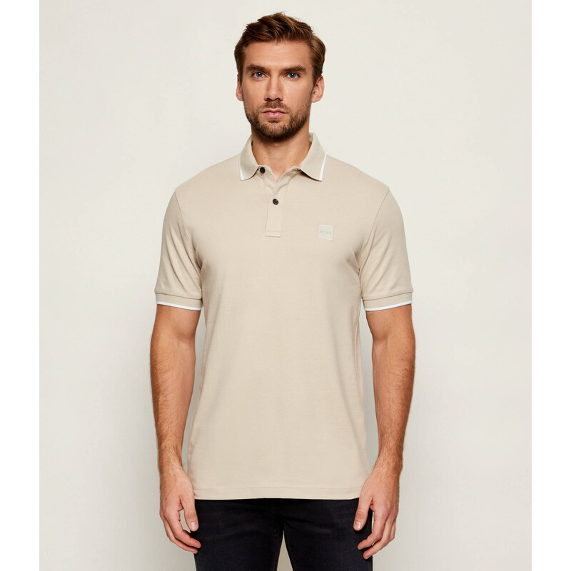 BOSS ORANGE Polokošile Passertip | Slim Fit | pique