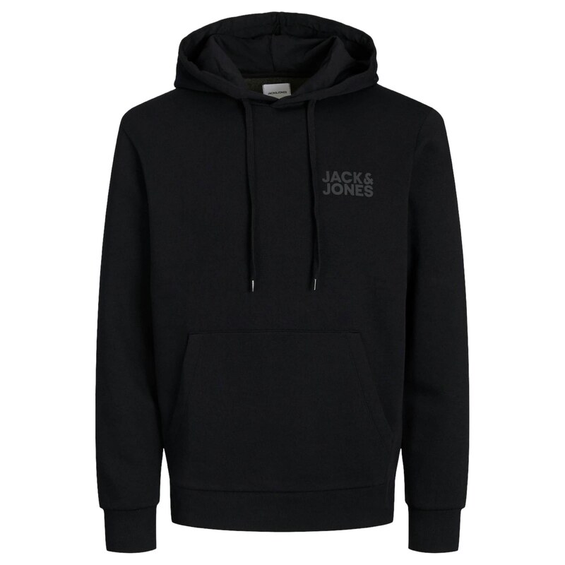 JACK & JONES Mikina Corp černý melír