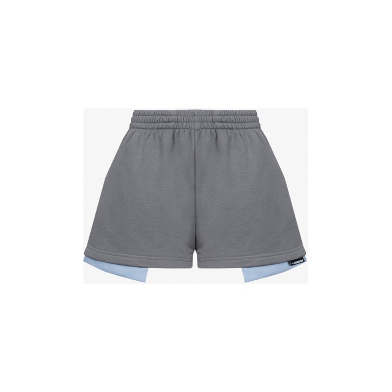 FEMSSY Kalhoty POCKET SHORTS BEIGE šedá