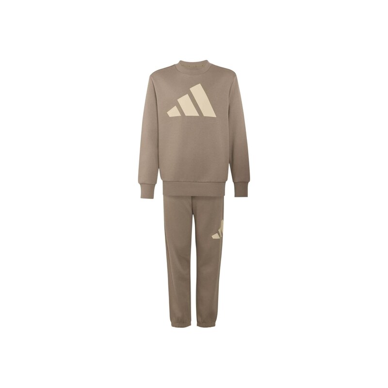ADIDAS SPORTSWEAR Tepláková souprava béžová / hnědá