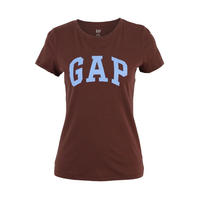 Gap Petite Tričko světlemodrá / hnědá