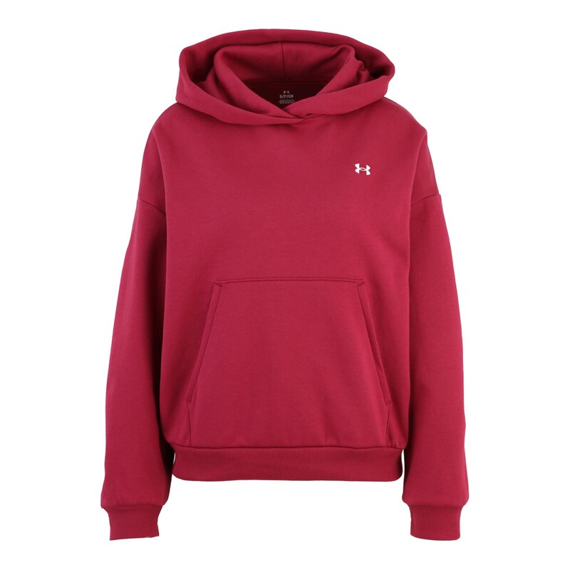 UNDER ARMOUR Sportovní mikina Icon Fleece červená