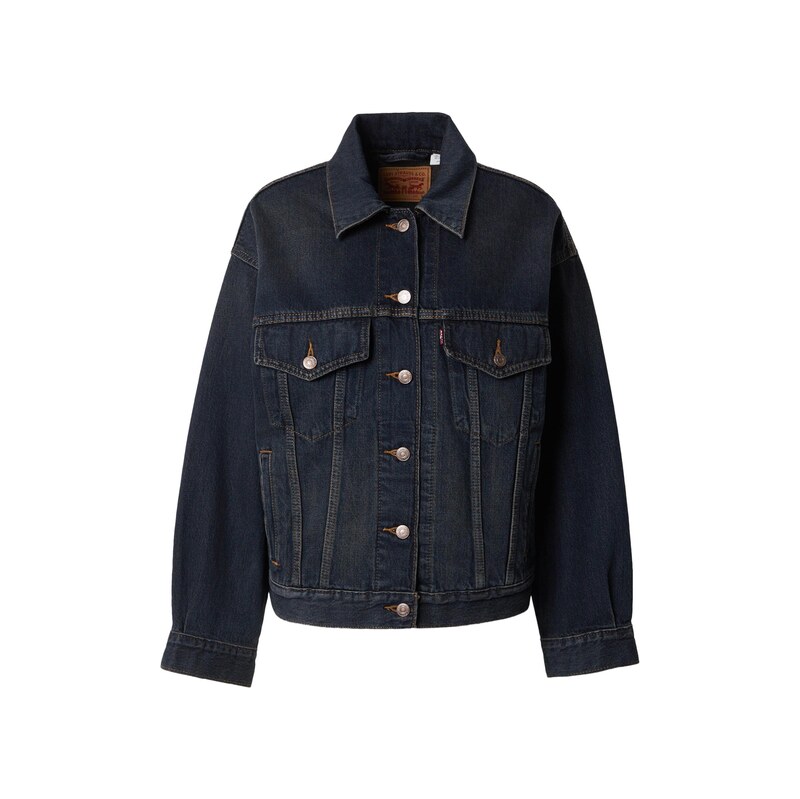 LEVIS  Přechodná bunda 90S TRUCKER noční modrá