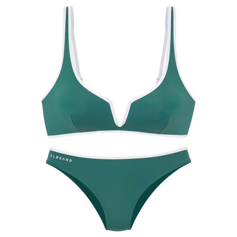 Elbsand Bikiny tmavě zelená