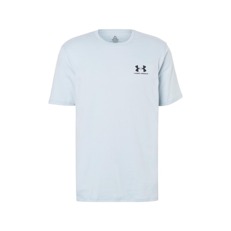 UNDER ARMOUR Tričko světlemodrá / černá