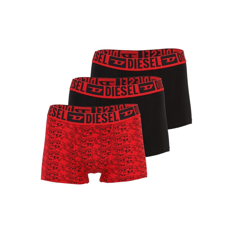 DIESEL Boxerky MIKE-D-CORE červená / černá