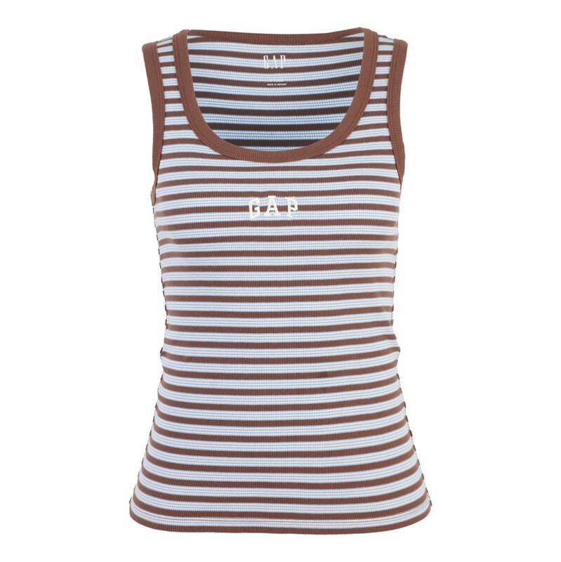 Gap Tall Top pastelová modrá / hnědá / bílá