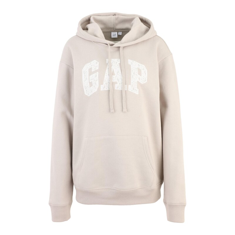Gap Tall Mikina HERITAGE bílá / barva bílé vlny