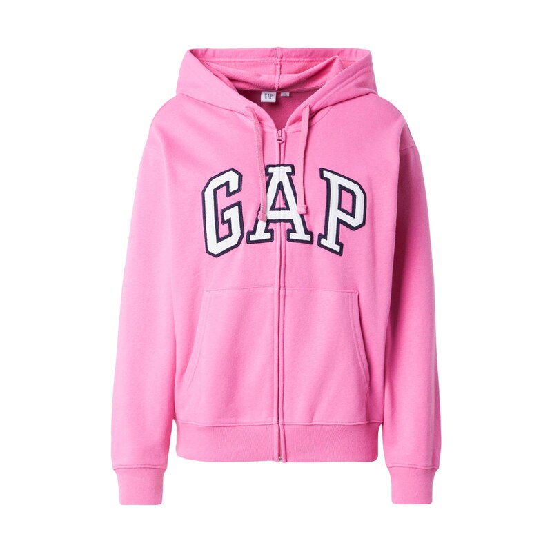 GAP Mikina HERITAGE námořnická modř / pink / bílá