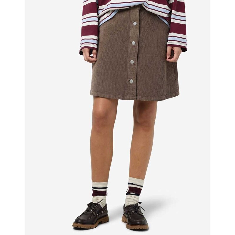 Noisy May Mini skirt in morel-Brown