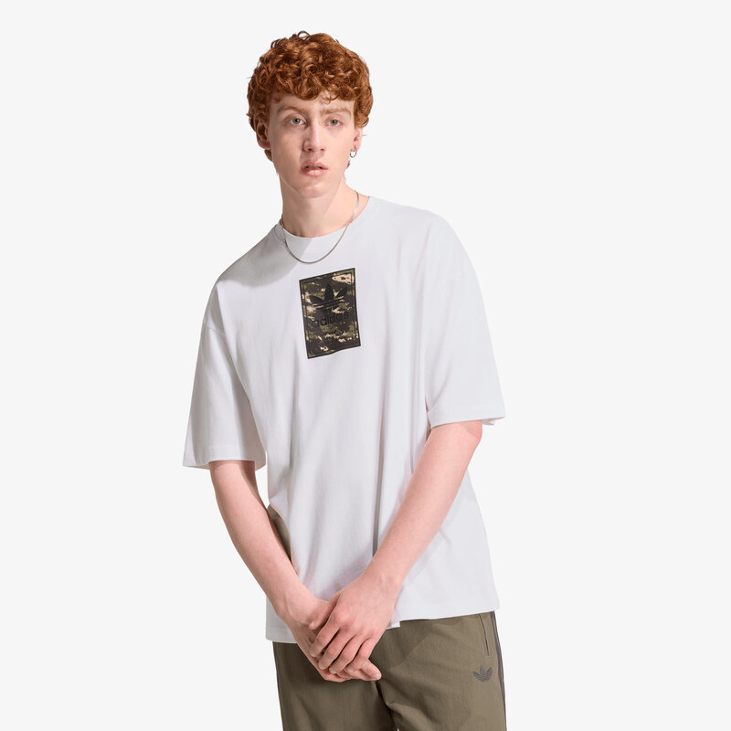 adidas Originals Tričko adidas Camo Tee Tongue Label White XL