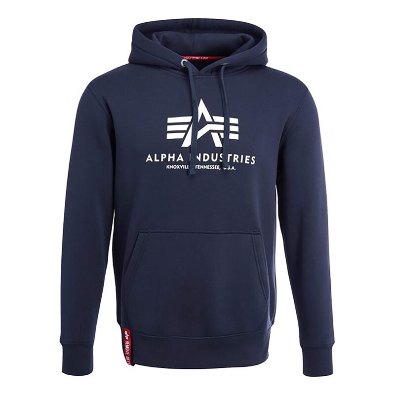 ALPHA INDUSTRIES Mikina Basic námořnická modř