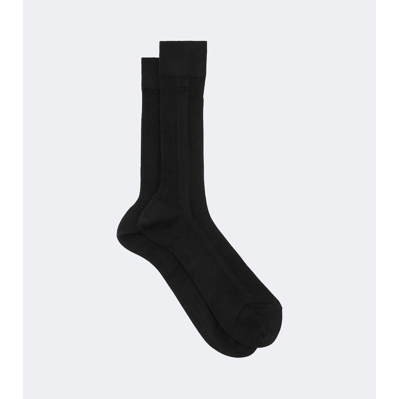 Tom Ford Ribbed-knit cotton socks