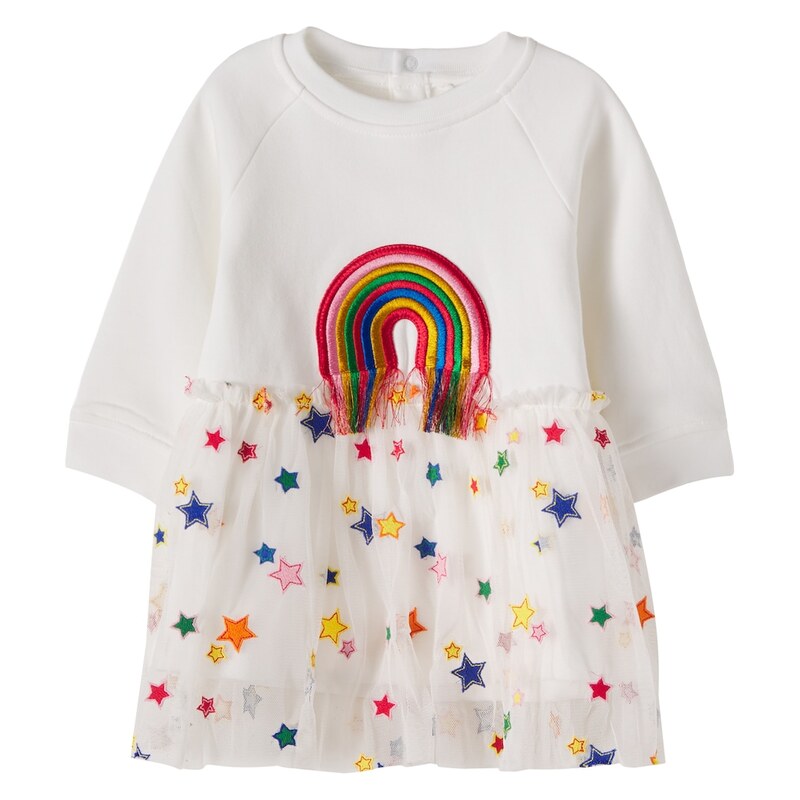 Stella McCartney Kids Baby embroidered cotton dress
