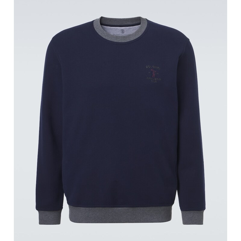 Brunello Cucinelli Cotton jersey sweatshirt