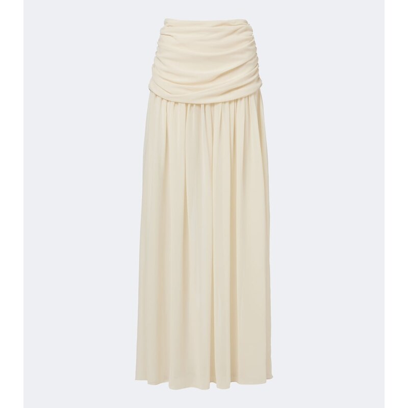 De La Vali Agapito chiffon maxi skirt