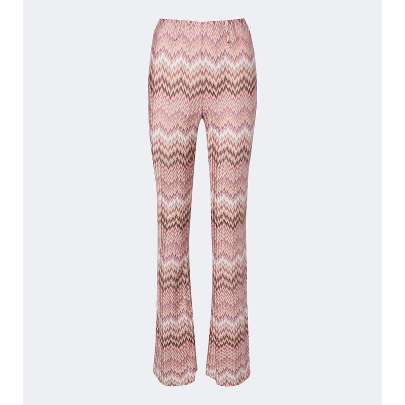 Missoni Zigzag high-rise flared pants