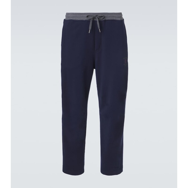 Brunello Cucinelli Cotton jersey sweatpants