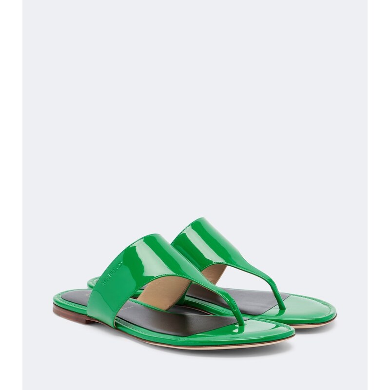 Tom Ford Patent leather thong sandals