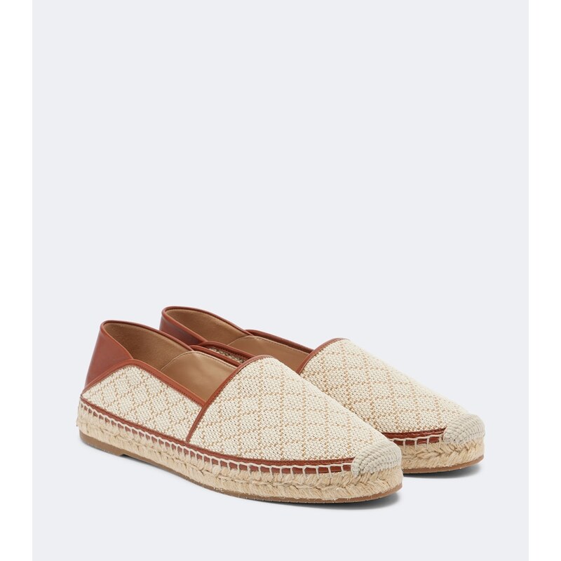 Manolo Blahnik Espadra raffia-effect espadrilles
