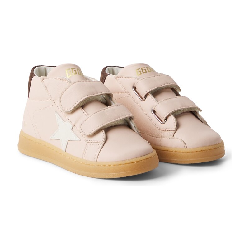 Golden Goose Kids Baby June leather sneakers