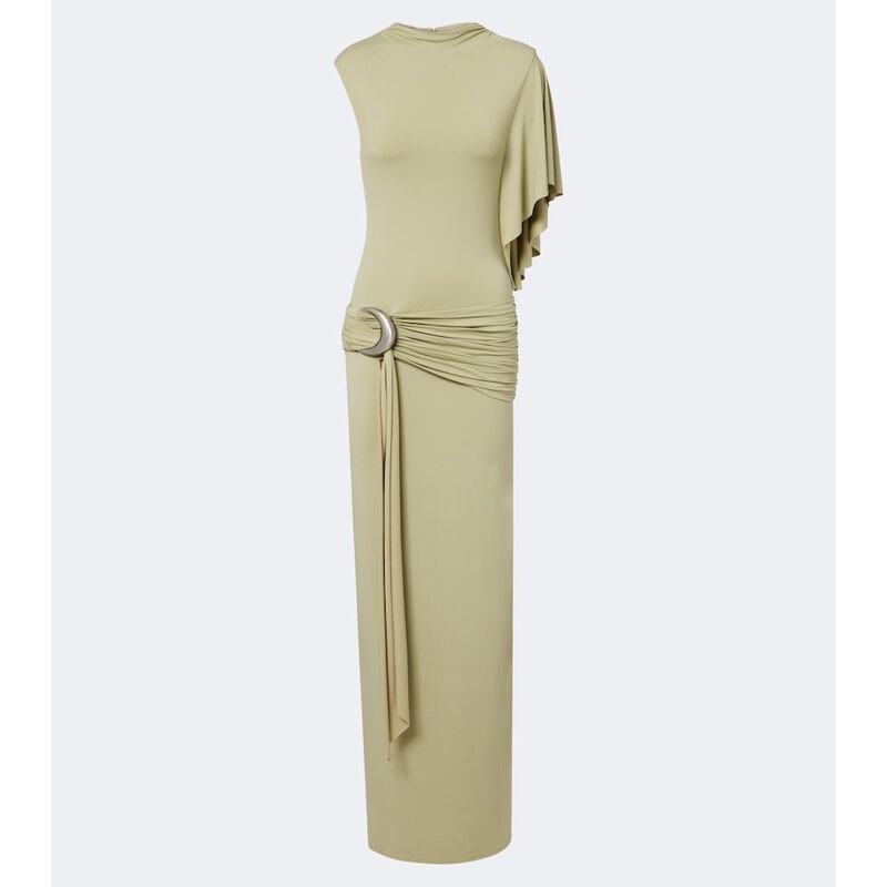 De La Vali Titan jersey maxi dress