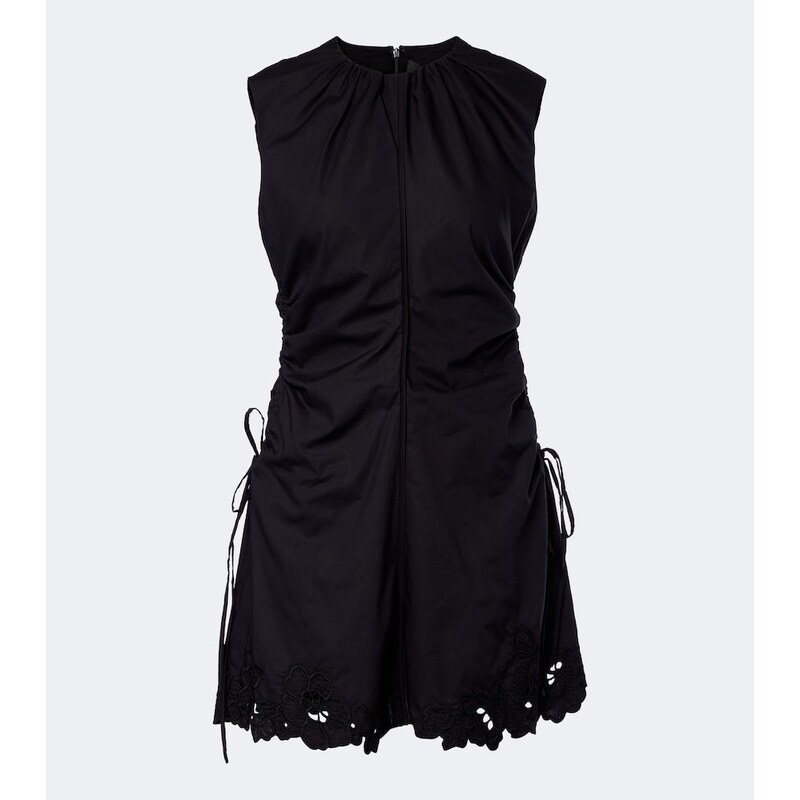 SIR Klara ruched cotton minidress